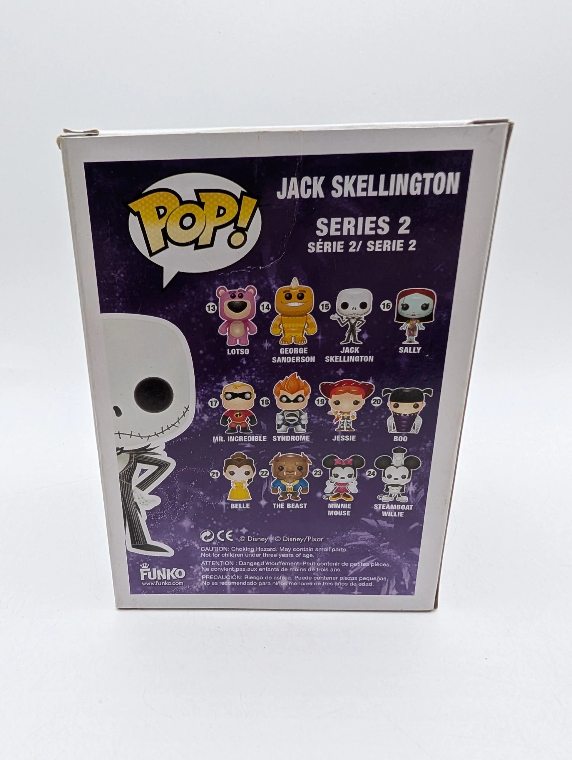 Funko Pop! Vinyl: Nightmare Before Christmas Jack Skellington Figure #15 FRENLY BRICKS - Open 7 Days