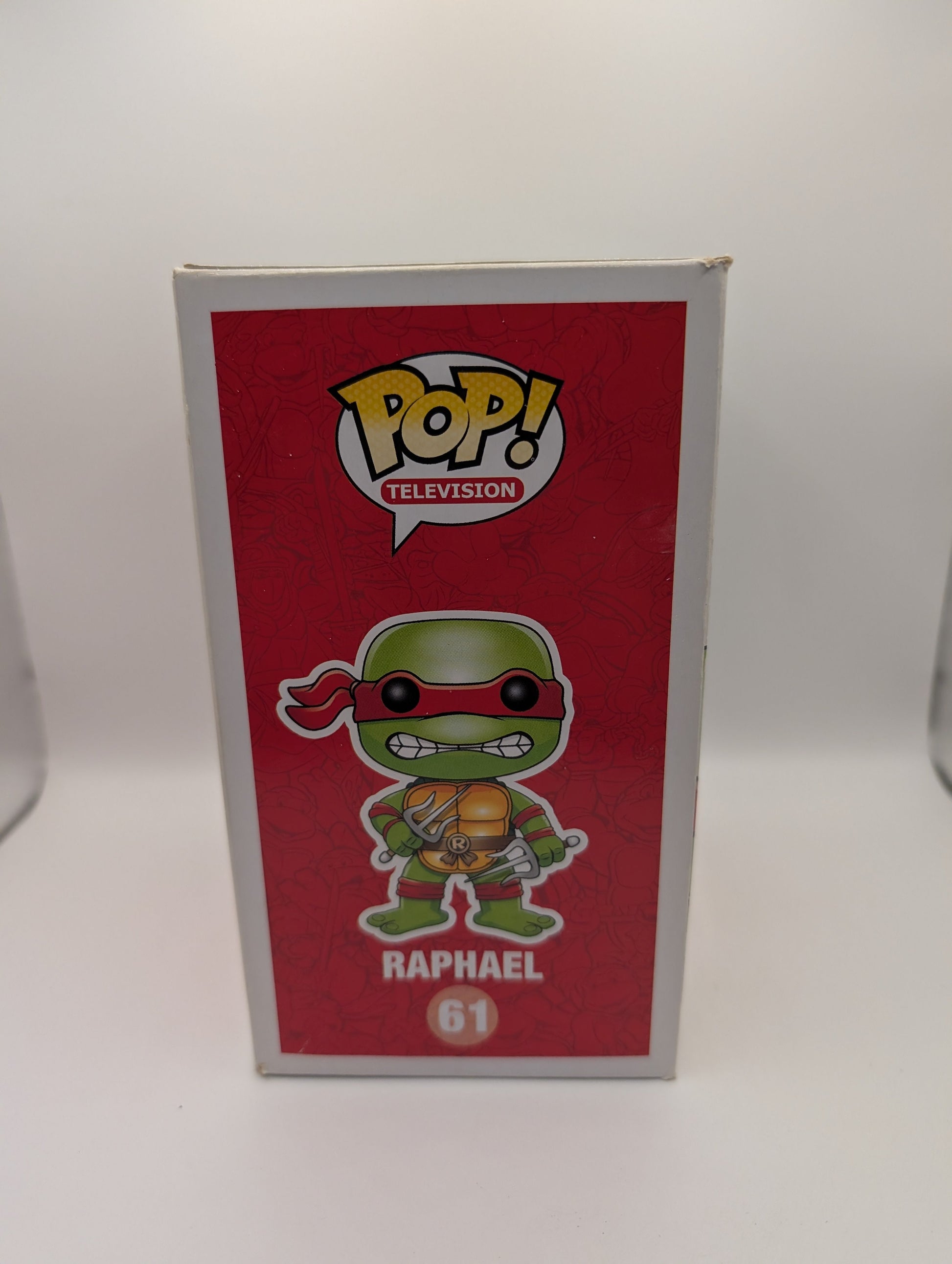 Television Funko Pop Vinyl - Raphael - TMNT - No. 61 FRENLY BRICKS - Open 7 Days