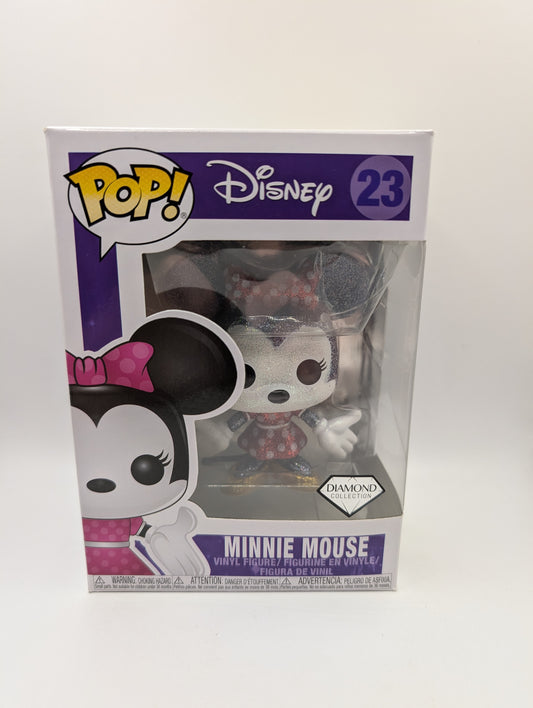 Funko Pop! Disney: Minnie Mouse #23 Diamond Collection - Exclusive Glitter Glam