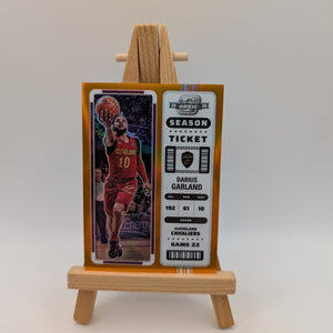 Darius Garland 2022-23 Panini Contenders Optic Season Ticket Orange Prizm #4 /49 FRENLY BRICKS - Open 7 Days