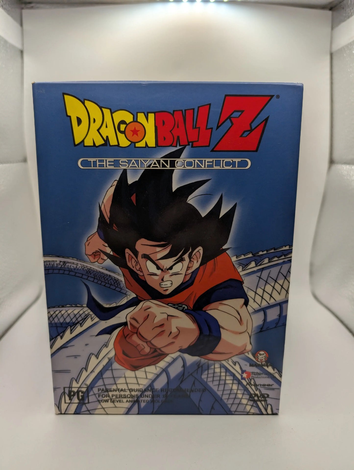Dragon Ball Z The Saiyan Conflict DVD Box Set Madman Entertainment 2002 R4 used FRENLY BRICKS - Open 7 Days
