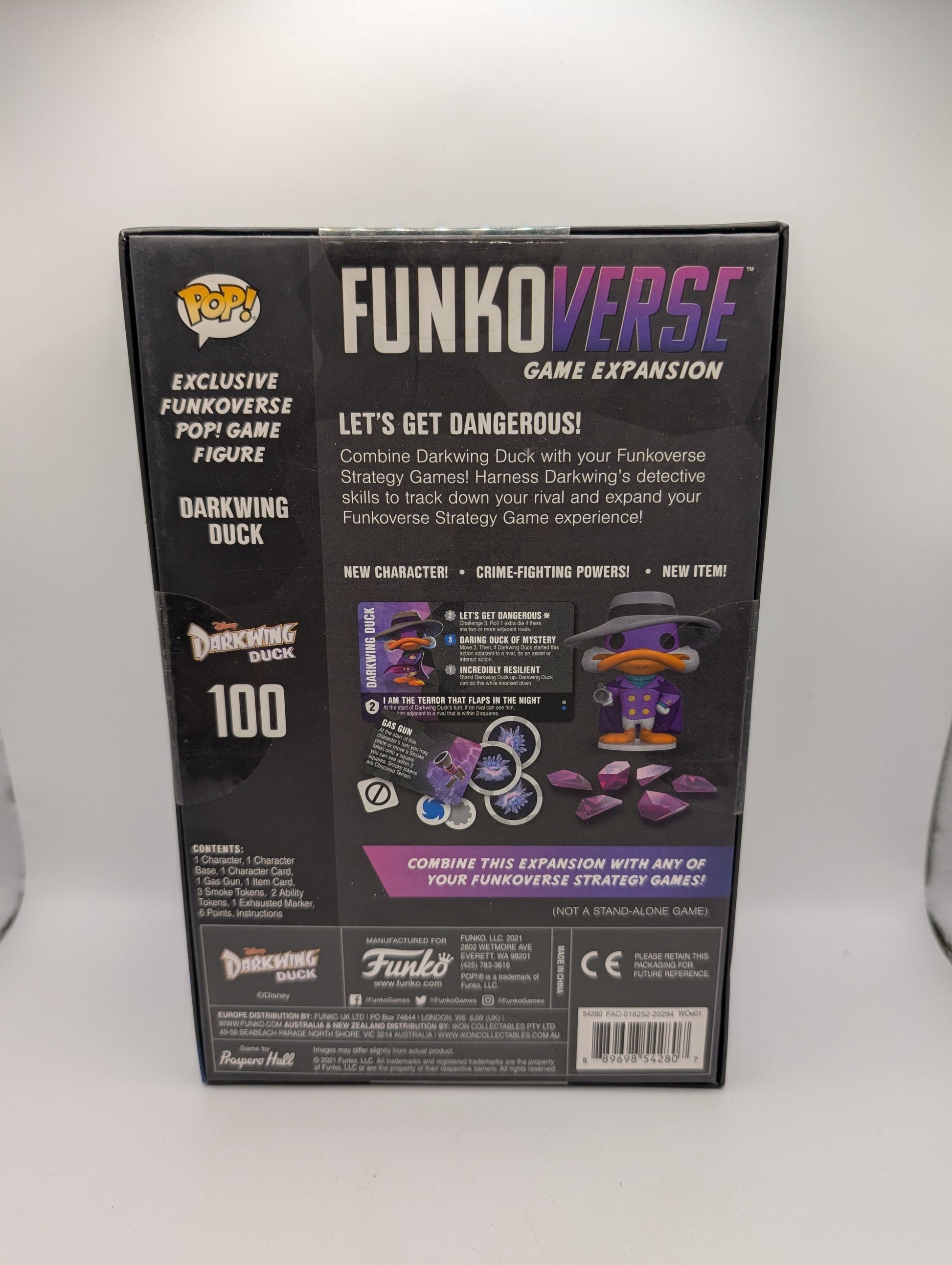 Funkoverse - Darkwing Duck 100 1-Pack Expansion ECCC 2021 US Exclusive FRENLY BRICKS - Open 7 Days