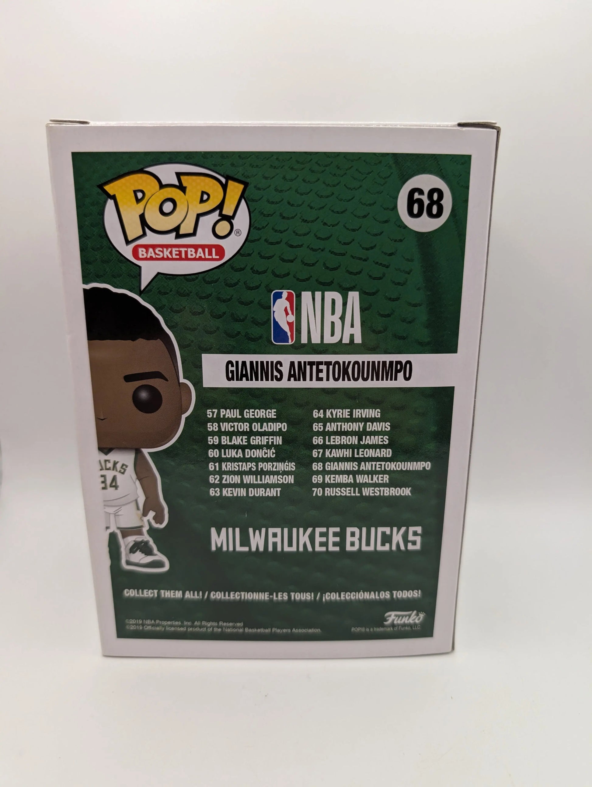 Funko Pop! Basketball Giannis Antetokounmpo #68 Vinyl Figure FRENLY BRICKS - Open 7 Days
