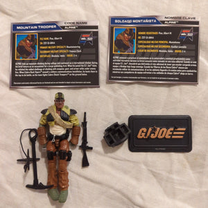 G.I. Joe 50th Anniversary ALPINE v5 Loose 3.75