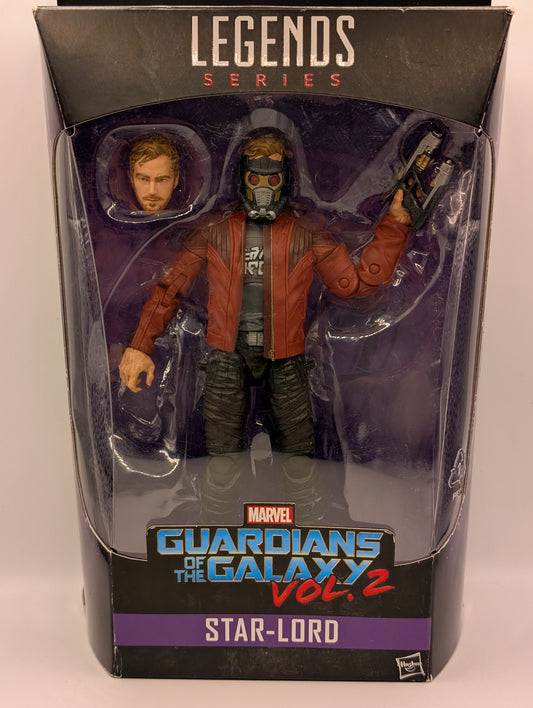 Star-Lord 6” Marvel Legends Action Figure Guardians Of The Galaxy Vol2 FRENLY BRICKS - Open 7 Days