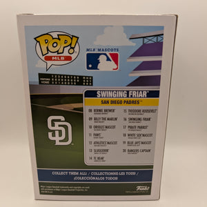 FUNKO POP ! SWINGING FRIAR 16 POP MLB PADRES I02 FRENLY BRICKS - Open 7 Days