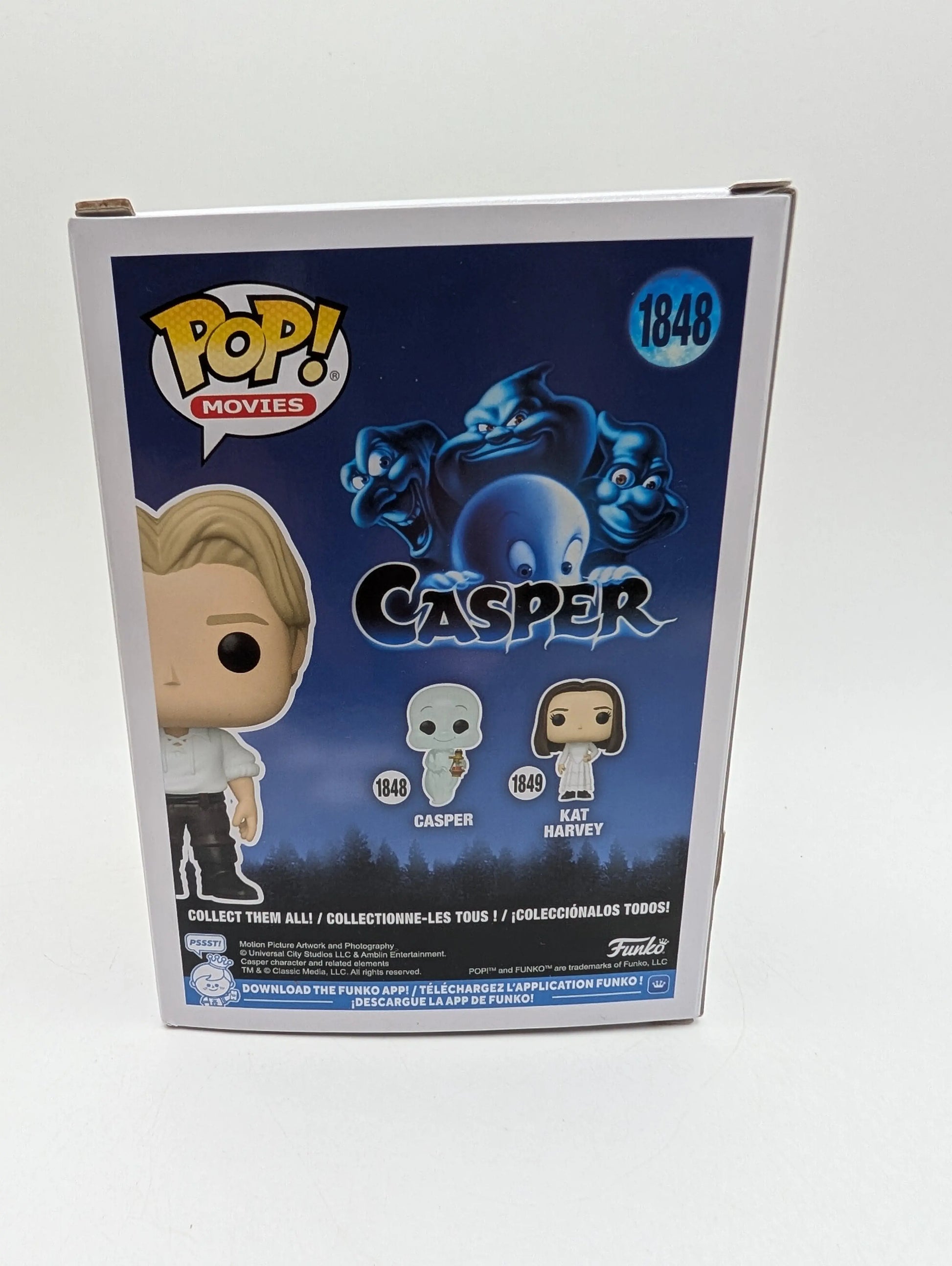 Casper: 30th Anniversary - Casper Pop! Vinyl Figure #1848 - Chase FRENLY BRICKS - Open 7 Days