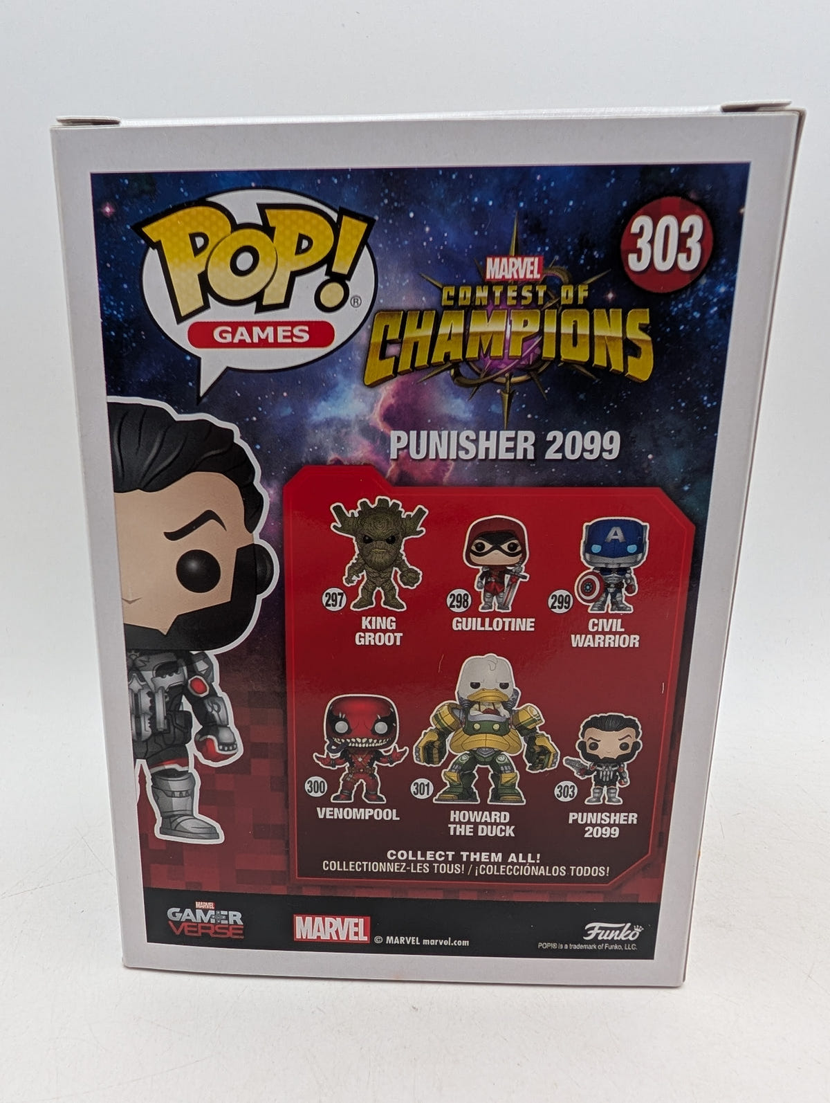 Funko POP! Marvel Contest of Champions Punisher 2099 #303, photo 5 image 5