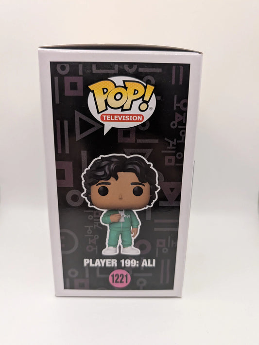 Player 199: Ali Squid Game Funko Pop! Vinyl #1221 FRENLY BRICKS - Open 7 Days