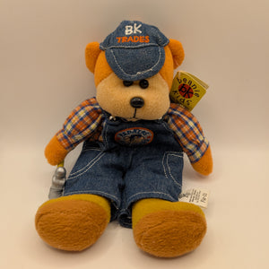 BEANIE KIDS FIX-IT THE HANDY BEAR (RETIRED) FRENLY BRICKS - Open 7 Days