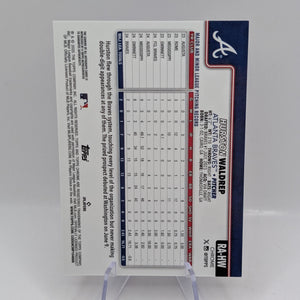 2025 Topps Chrome Baseball Hurston Waldrep Purple Speckle /299 Auto RC Braves FRENLY BRICKS - Open 7 Days