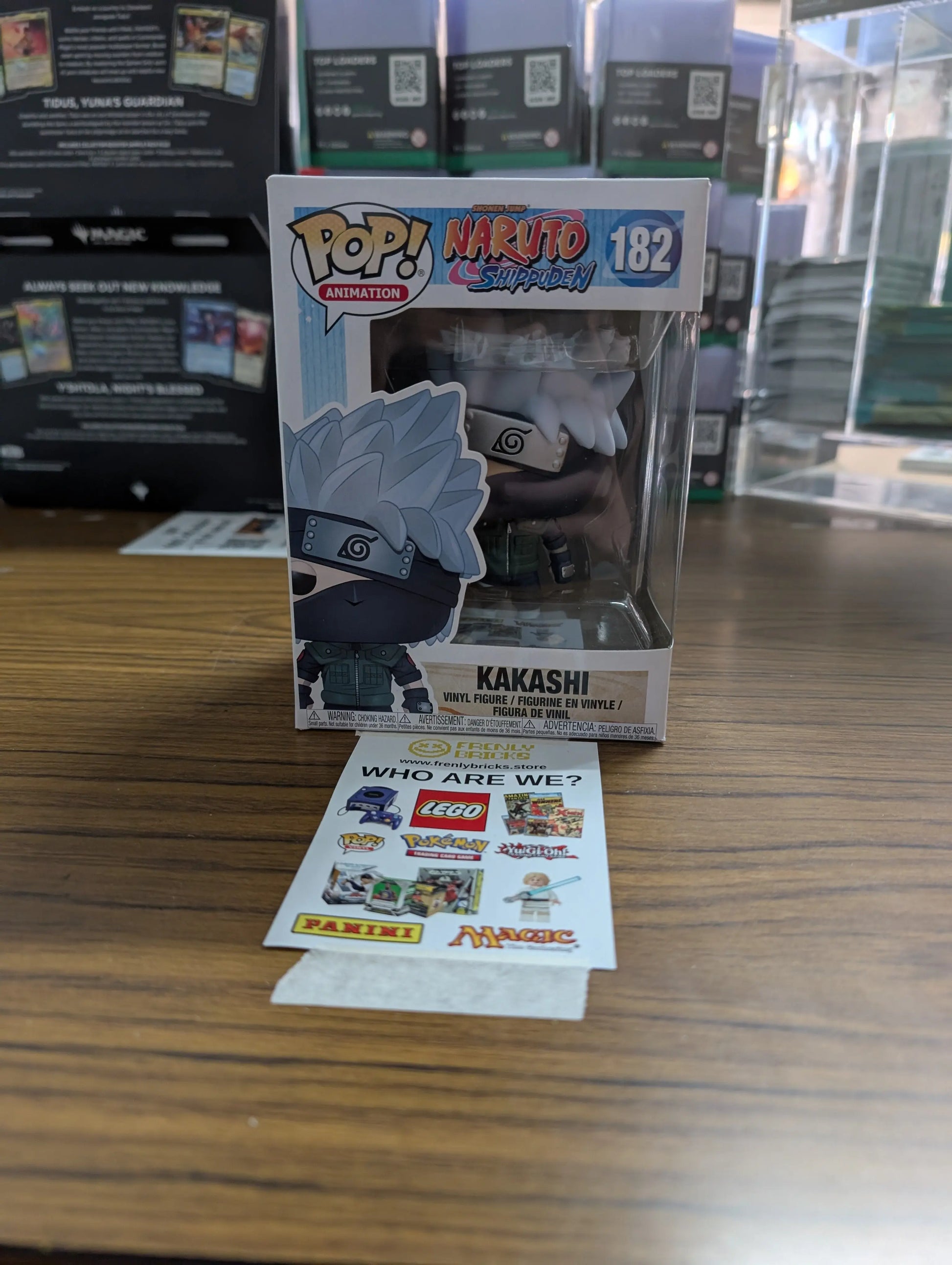 FUNKO Pop Vinyl Kakashi #182 FRENLY BRICKS - Open 7 Days