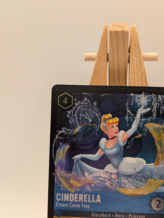 Lorcana Whispers in the Well - Cinderella - Dream Come True 155/204 FOIL FRENLY BRICKS - Open 7 Days