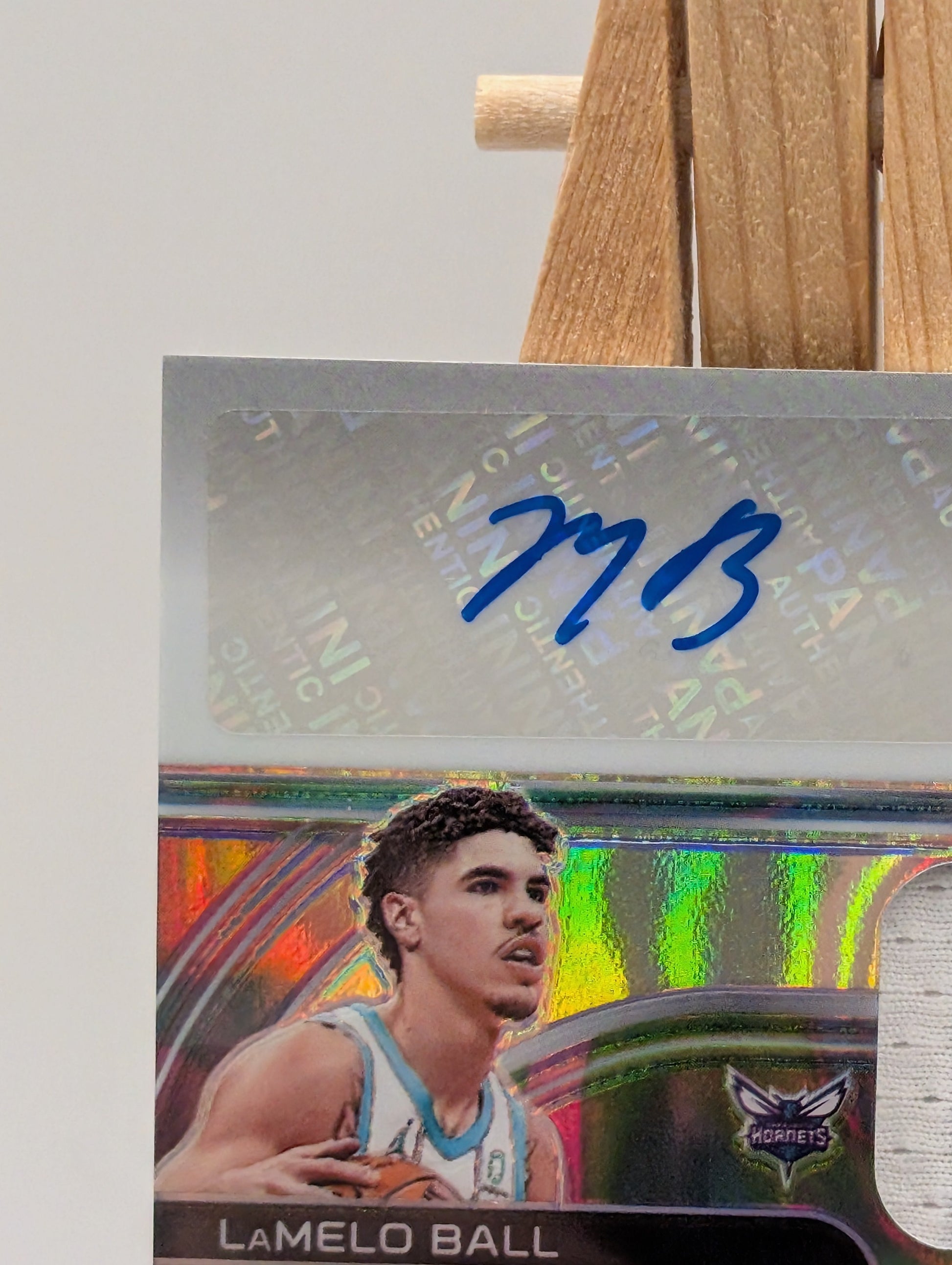 2020-21 Panini Spectra Rookie Dual Patch Auto LaMELO BALL JAMES WISEMAN /5 RC FRENLY BRICKS - Open 7 Days