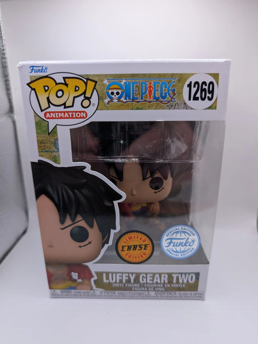 One Piece Luffy Gear Two #1269 CHASE Funko Pop! FRENLY BRICKS - Open 7 Days