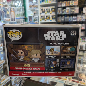 STAR WARS Funko Pop - Trash Compactor Escape / movie moments No. 224 FRENLY BRICKS - Open 7 Days