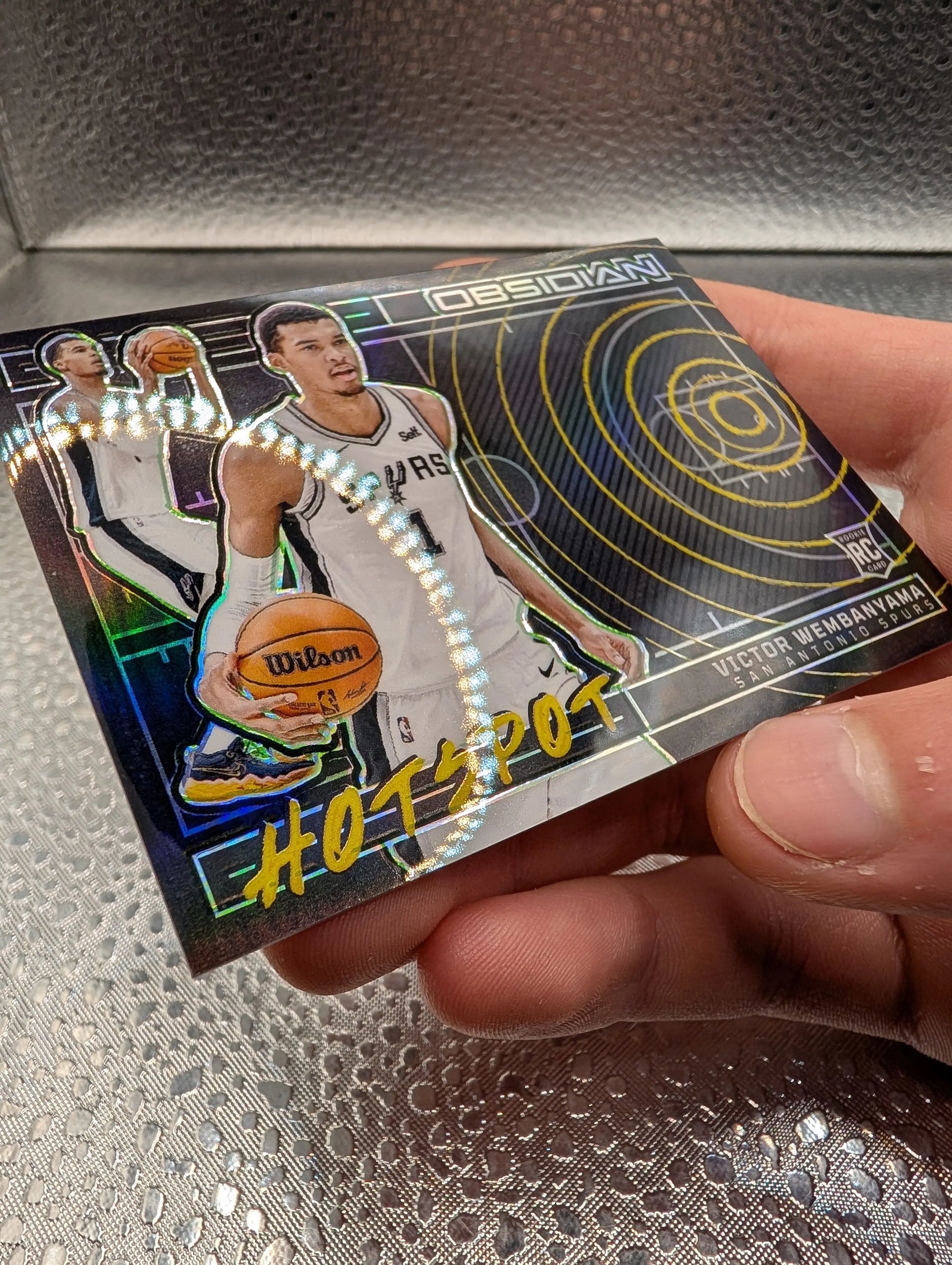 Victor Wembanyama Obsidian Hotspot RC 21/25 FRENLY BRICKS - Open 7 Days