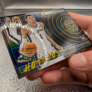 Victor Wembanyama Obsidian Hotspot RC 21/25 FRENLY BRICKS - Open 7 Days