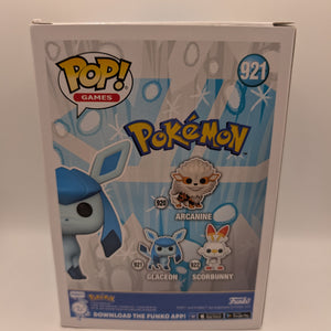 Pokemon Glaceon (#921) Flocked POP FRENLY BRICKS - Open 7 Days