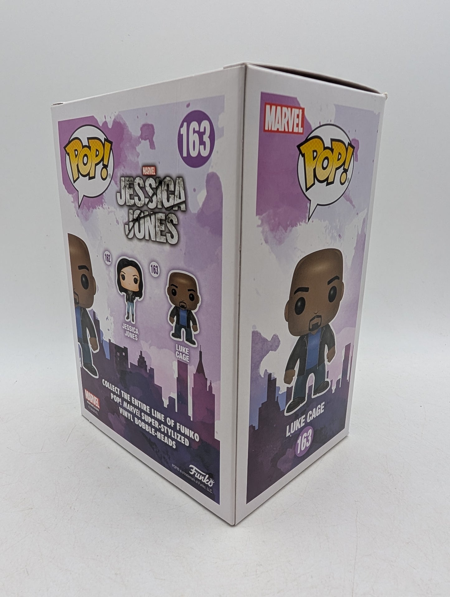 Funko POP! Marvel  Netflix Jessica Jones Luke Cage #163