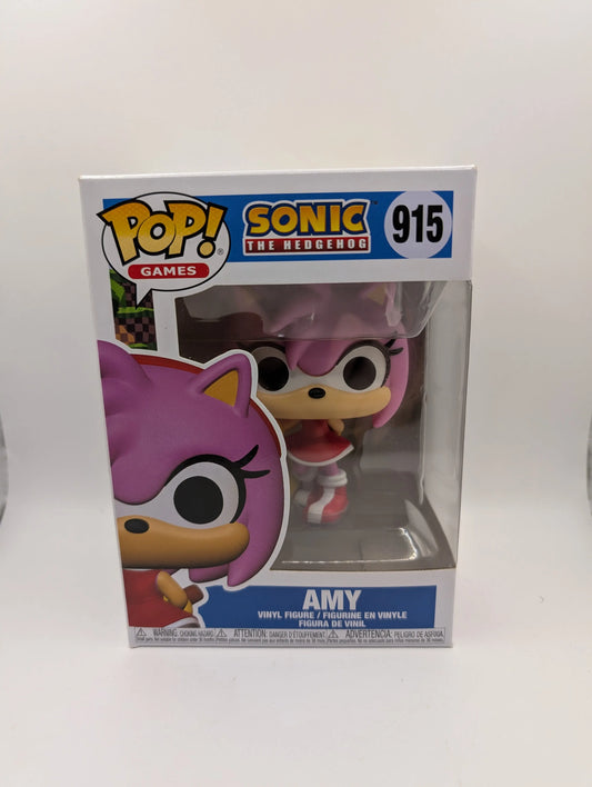 Funko Pop! Games Sonic the Hedgehog 915 Amy Vinyl FRENLY BRICKS - Open 7 Days