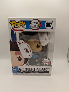 Funko Pop Vinyl - Tanjiro Kamado (Mask) #867 - Animation - Demon Slayer