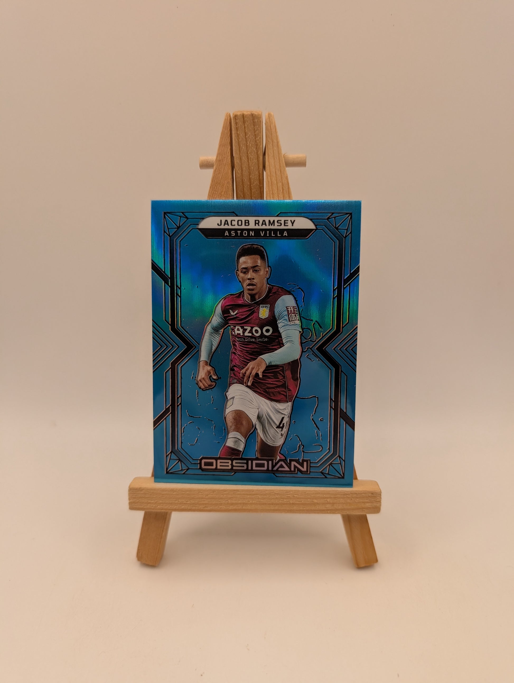 2021-22 Obsidian Electric Etch Neon Blue Flood 11/12 Jacob Ramsey Rookie RC 16gj