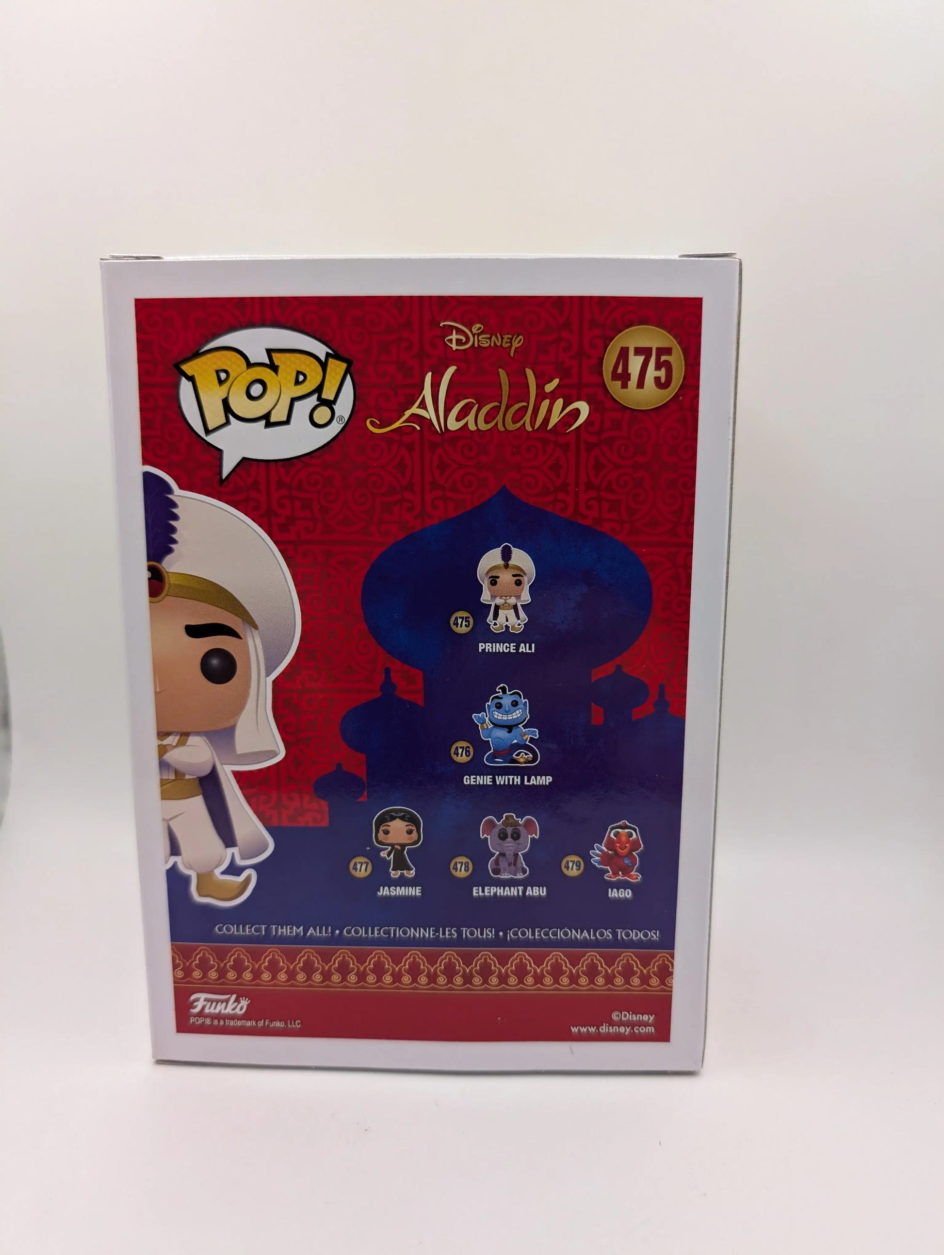 FUNKO POP! VINYL - Prince Ali - #475 - Aladdin - Disney FRENLY BRICKS - Open 7 Days image 3