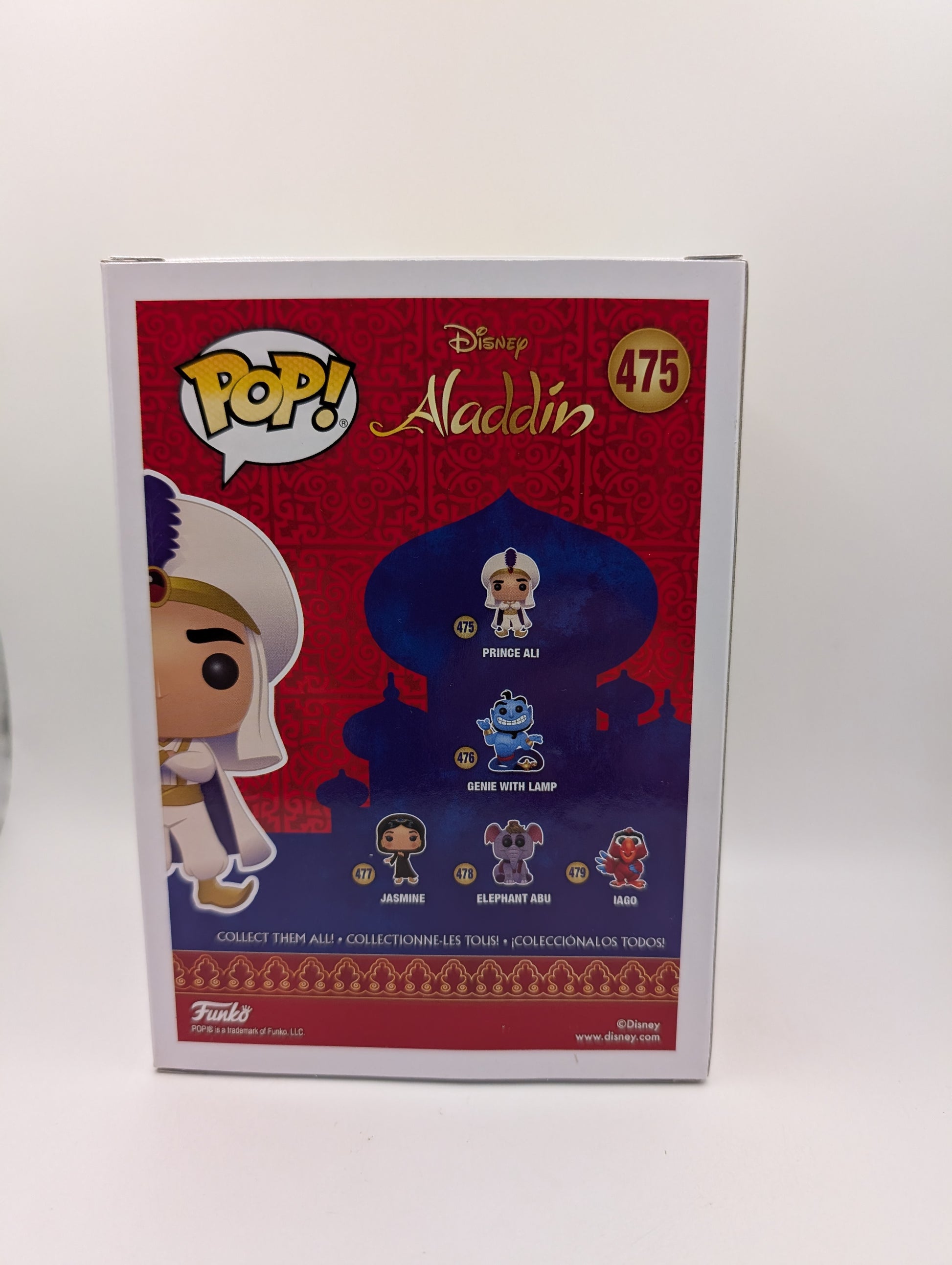 FUNKO POP! VINYL - Prince Ali - #475 - Aladdin - Disney