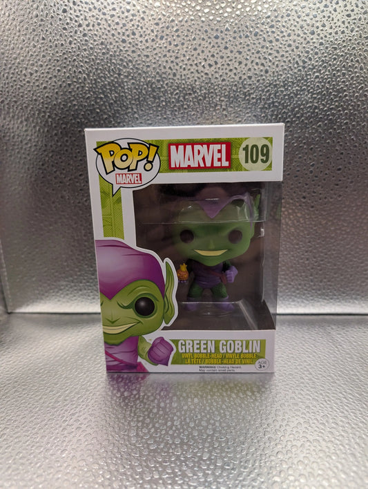 FUNKO Pop Vinyl Green Goblin #109 FRENLY BRICKS - Open 7 Days