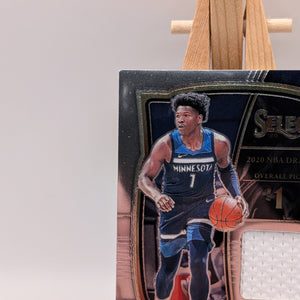 2020-21 Panini Select Basketball Rookie Relic #DS-EDW Anthony Edwards FRENLY BRICKS - Open 7 Days