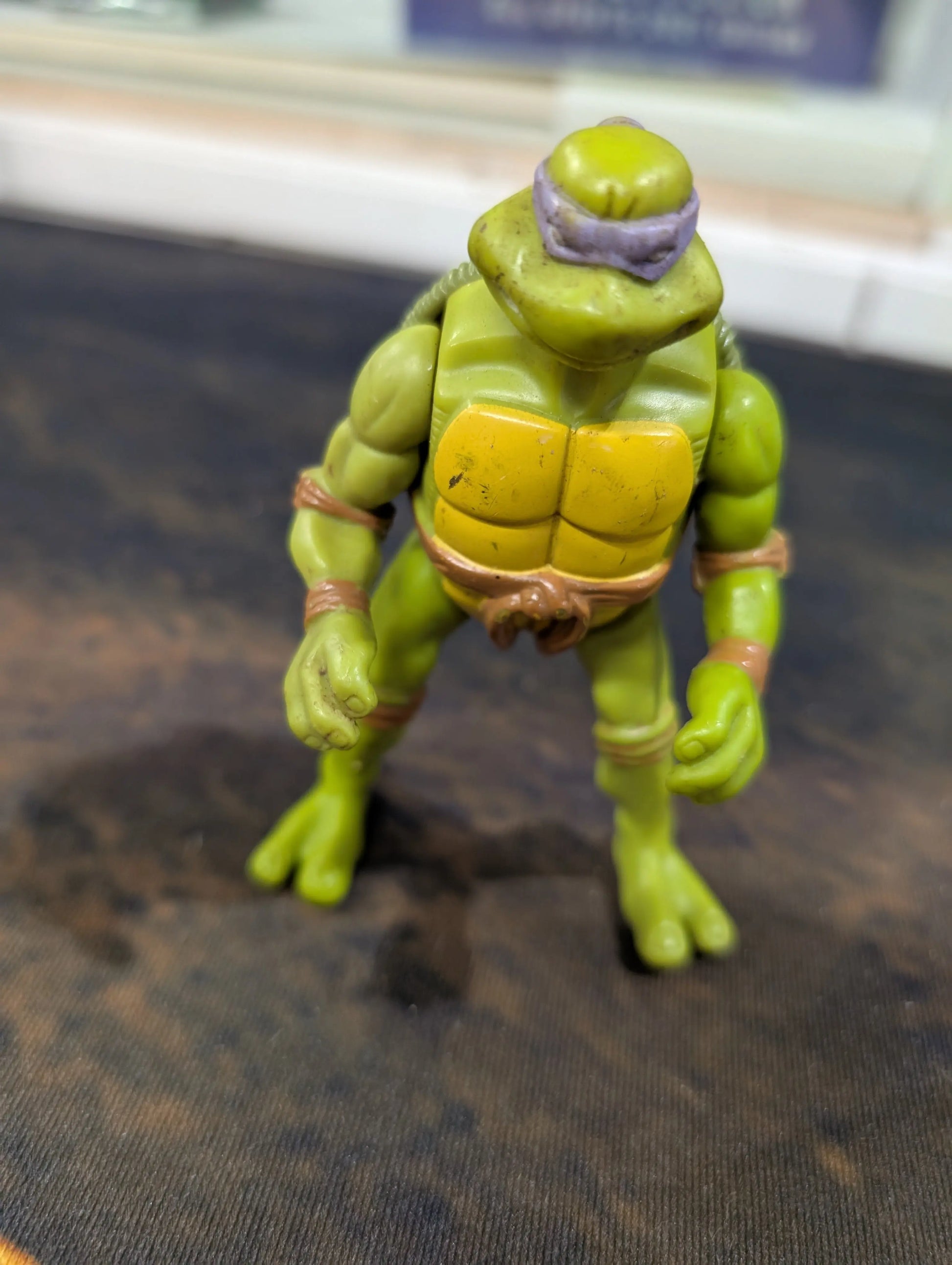 McDonalds Happy Meal Toy TMNT Teenage Mutant Ninja Turtles - Donatello 2005 FRENLY BRICKS - Open 7 Days