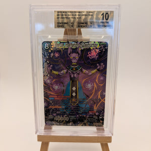 2025 Masters Prismatic Clash #BT28-150 Beerus, Incarnation Of Destruction SCR BGS 10 FRENLY BRICKS - Open 7 Days
