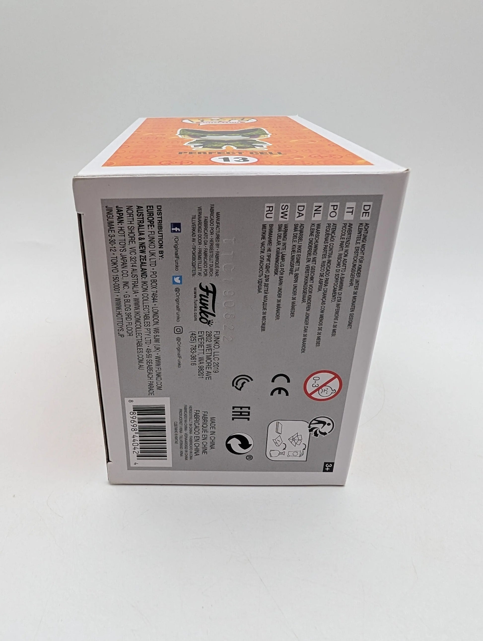 Funko Pop Dragon Ball Z Perfect Cell Metallic #13 FRENLY BRICKS - Open 7 Days