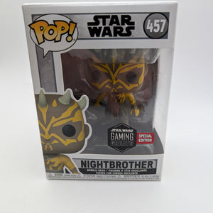 POP VINYL - STAR WARS -  NIGHT BROTHER  - 457  - SPECIAL EDITION FRENLY BRICKS - Open 7 Days