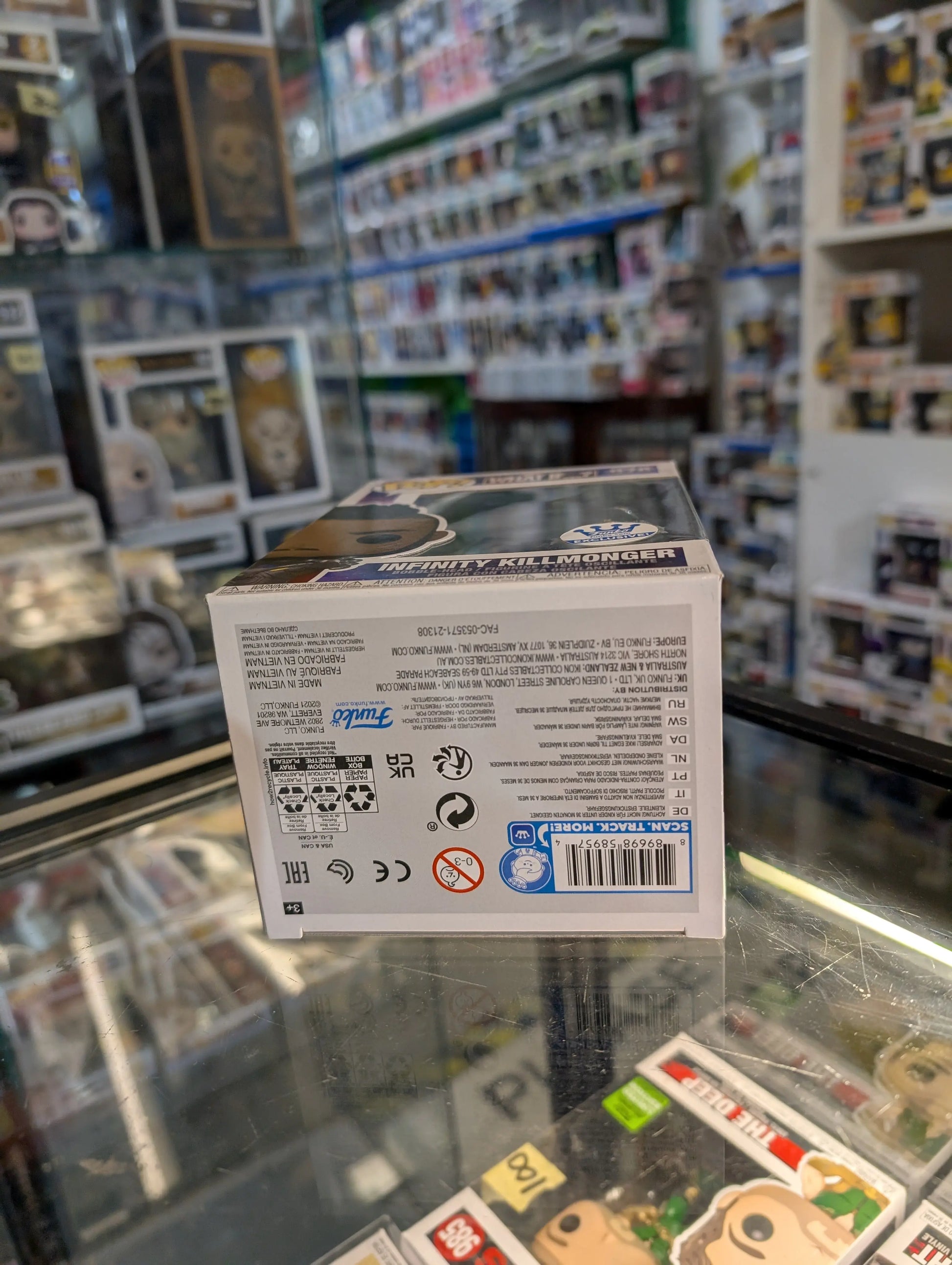 FUNKO Pop Vinyl Infinity Killmonger #976 FRENLY BRICKS - Open 7 Days