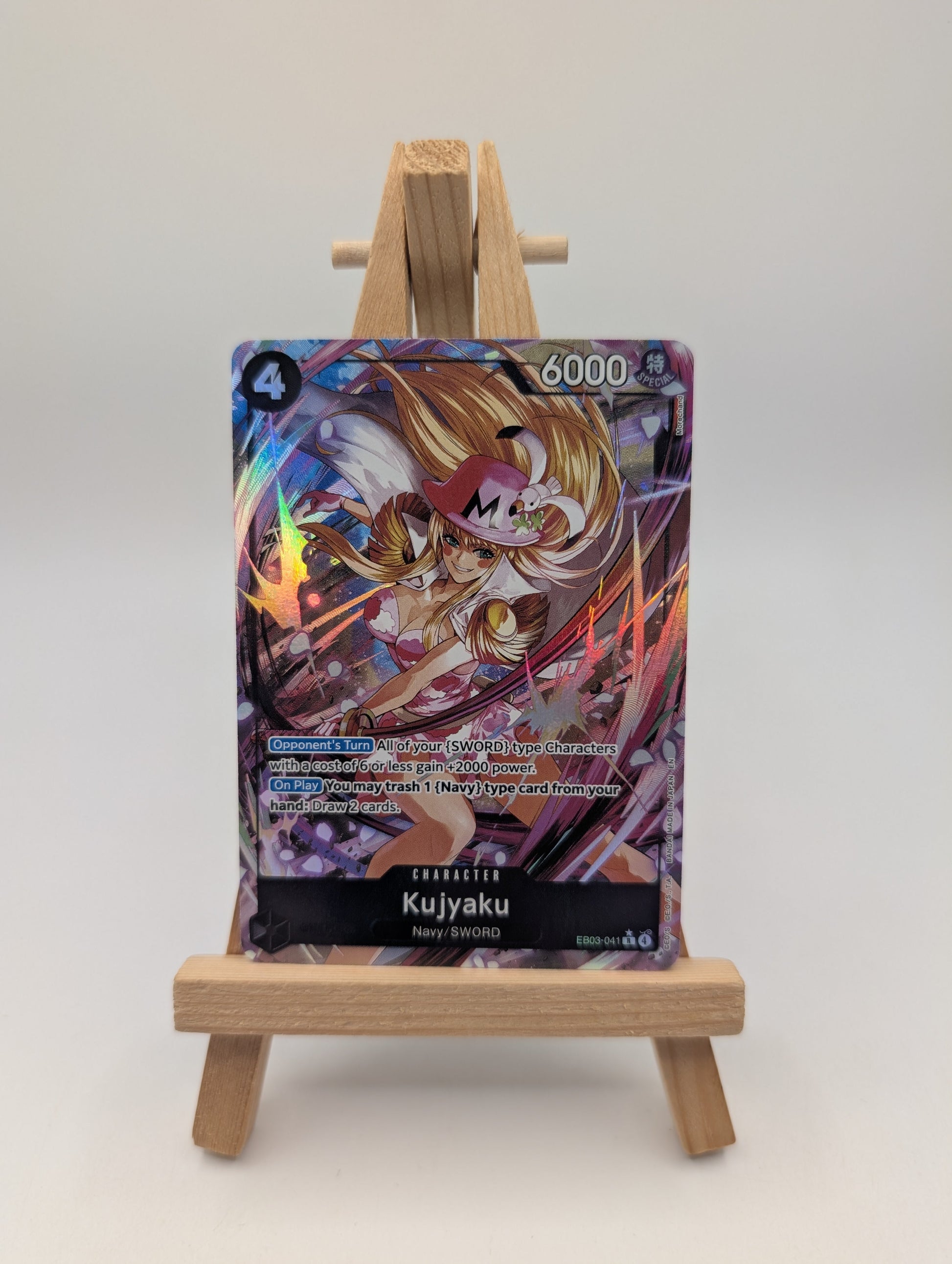 KUJYAKU ALTERNATIVE ART EB03-041 ONE PIECE TCG ENGLISH HEROINES FRENLY BRICKS - Open 7 Days