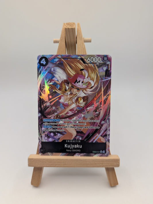 KUJYAKU ALTERNATIVE ART EB03-041 ONE PIECE TCG ENGLISH HEROINES FRENLY BRICKS - Open 7 Days