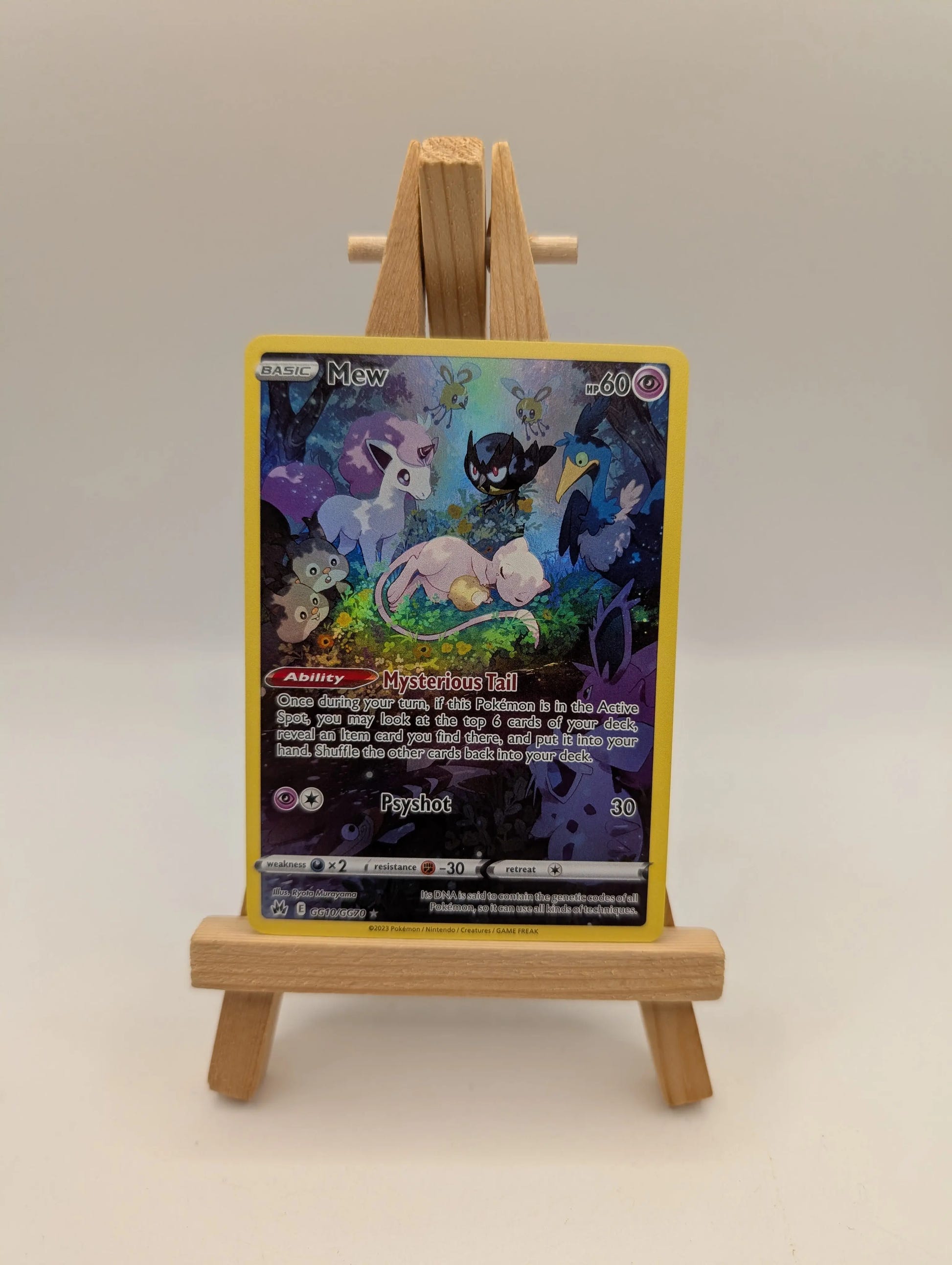 Pokémon TCG Mew Crown Zenith: Galarian Gallery Gg10/Gg70 Holo Rare FRENLY BRICKS - Open 7 Days image 1