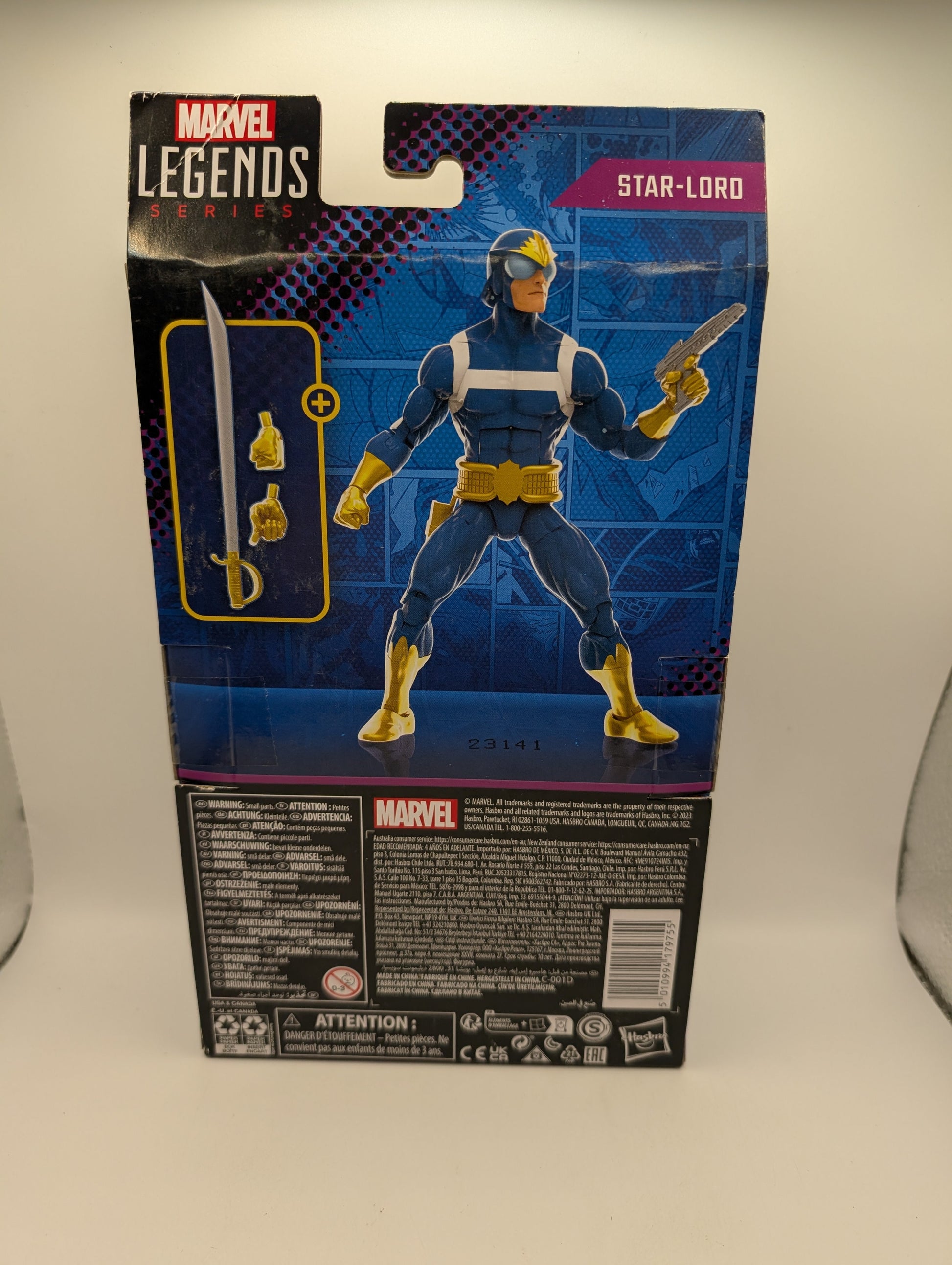 Marvel Legends Series: Guardians of the Galaxy - Star-Lord Action Figure FRENLY BRICKS - Open 7 Days