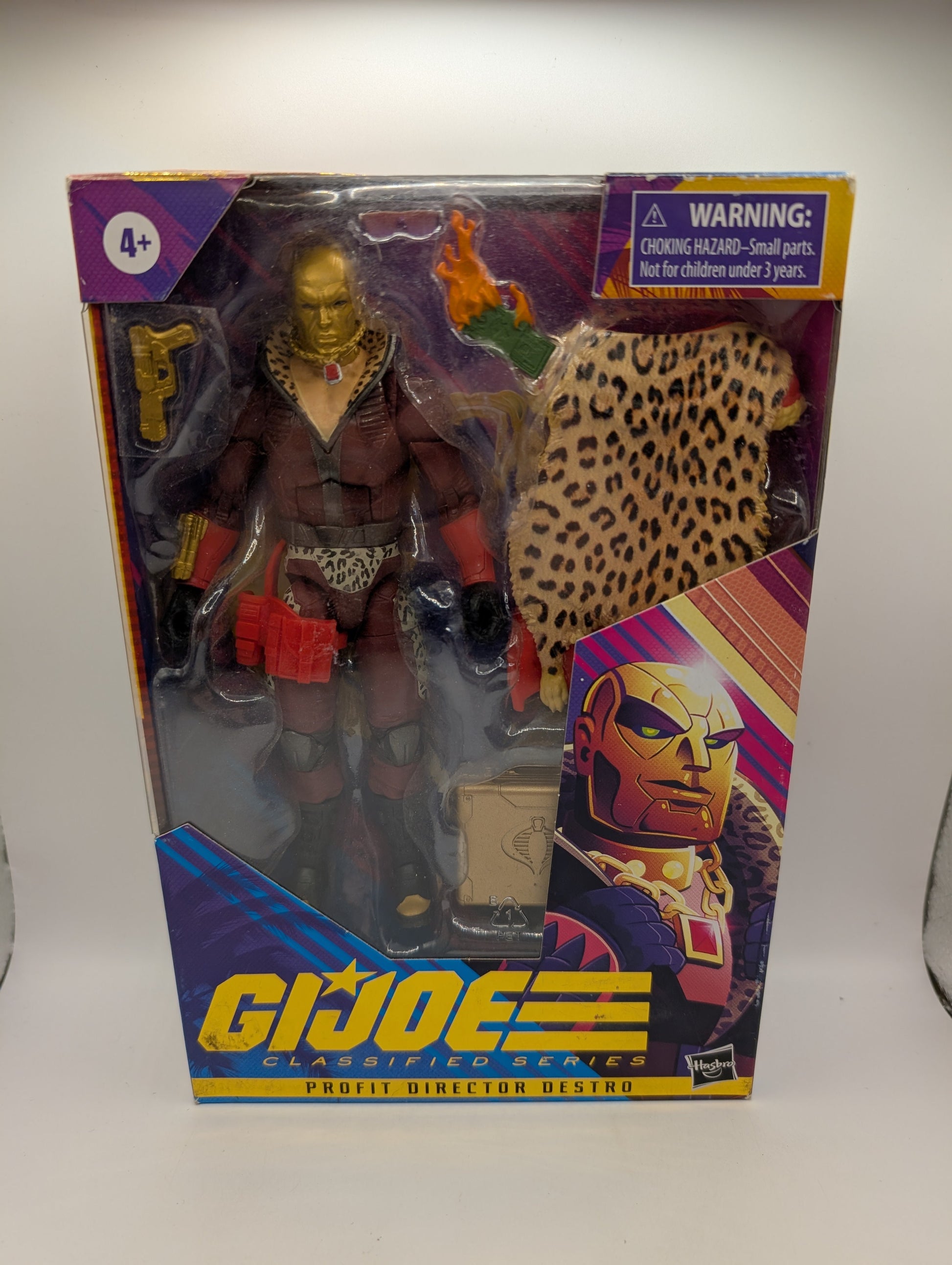 GI Joe Classified Series Profit Director Destro Action Figure broken seal FRENLY BRICKS - Open 7 Days