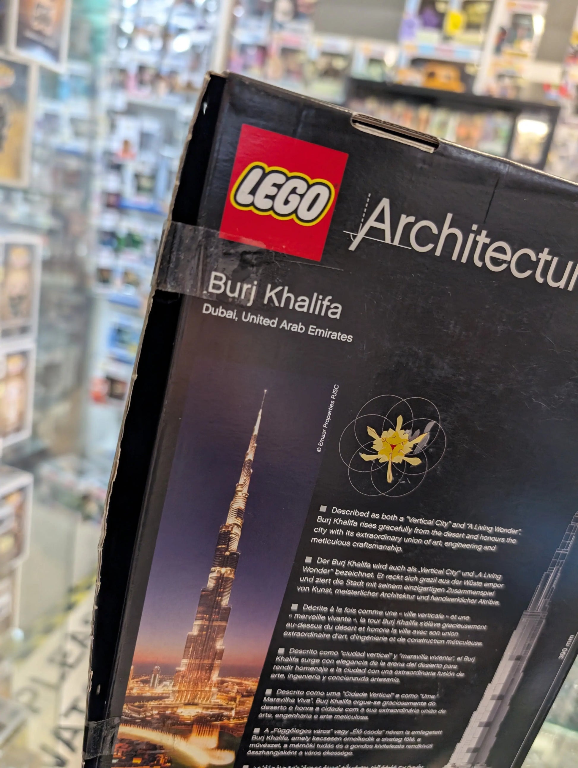 LEGO ARCHITECTURE: Burj Khalifa (21031) SEALED FRENLY BRICKS - Open 7 Days