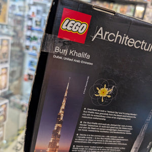 LEGO ARCHITECTURE: Burj Khalifa (21031) SEALED FRENLY BRICKS - Open 7 Days