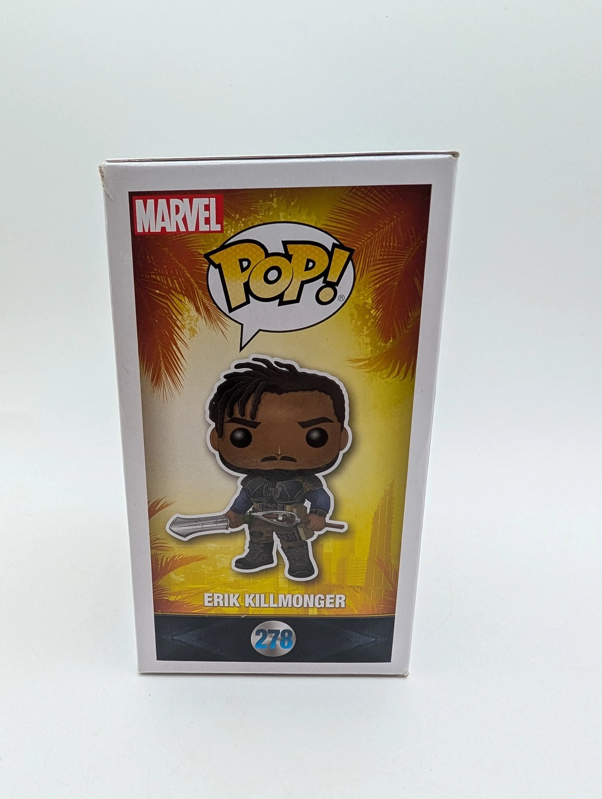 Black Panther Erik Killmonger Marvel Funko Pop Chase 278 FRENLY BRICKS - Open 7 Days