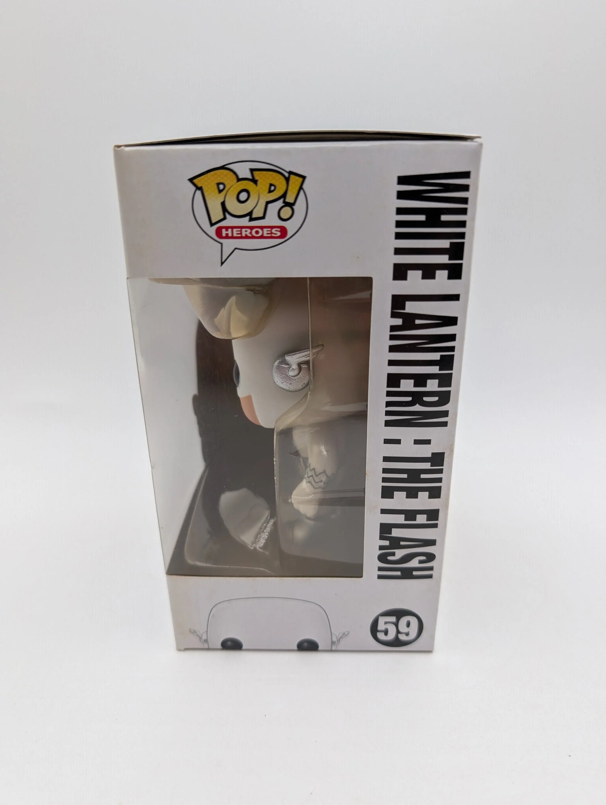 Funko Pop Vinyl! DC Super Heroes White Lantern Flash (#59) FRENLY BRICKS - Open 7 Days