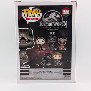 Funko POP! Movies Jurassic World #586 Blue Vinyl Collectable Rare FRENLY BRICKS - Open 7 Days