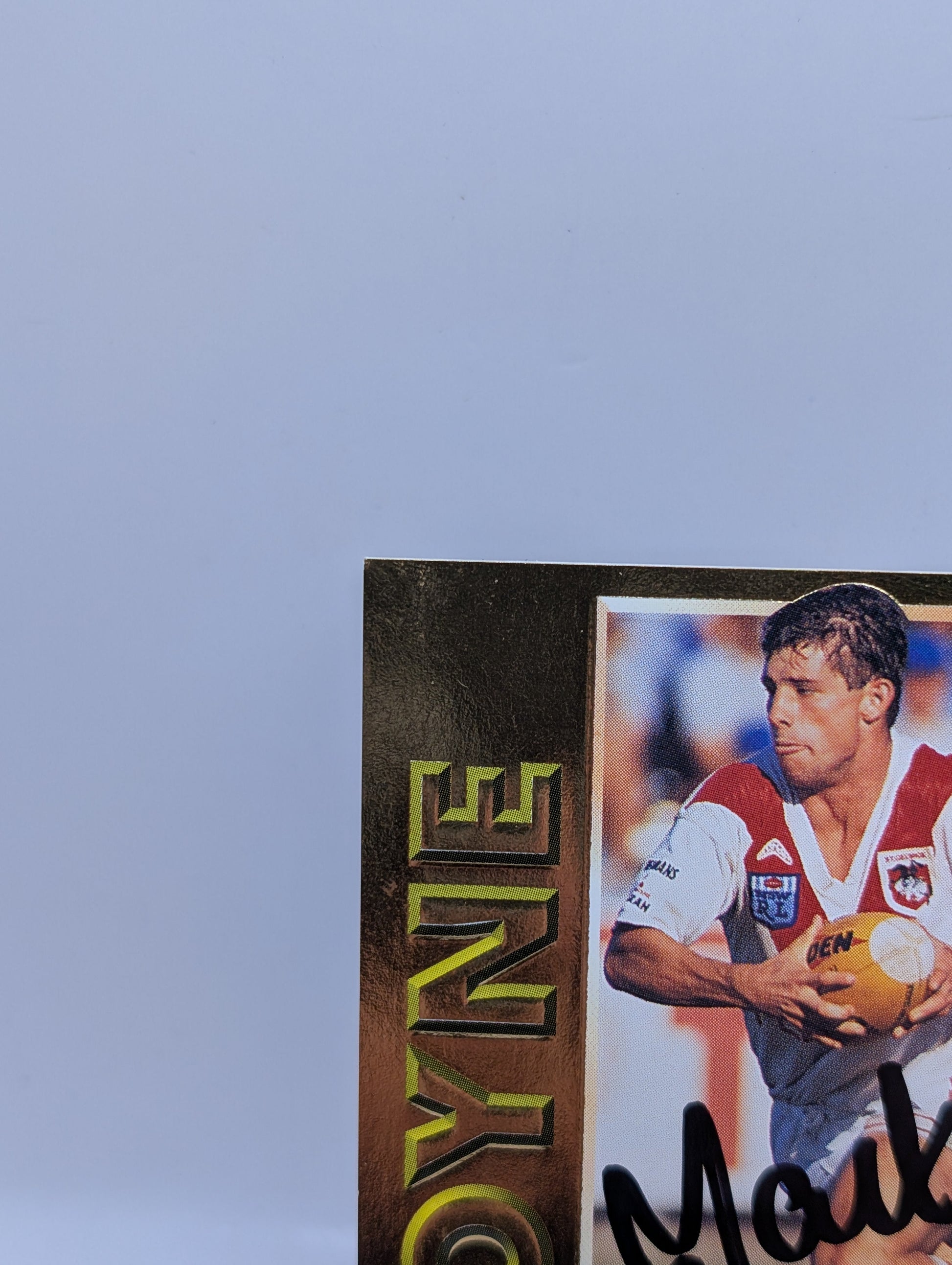 Mark Coyne Gold Signature Card #294/1000 Numbered NSW RL FRENLY BRICKS - Open 7 Days