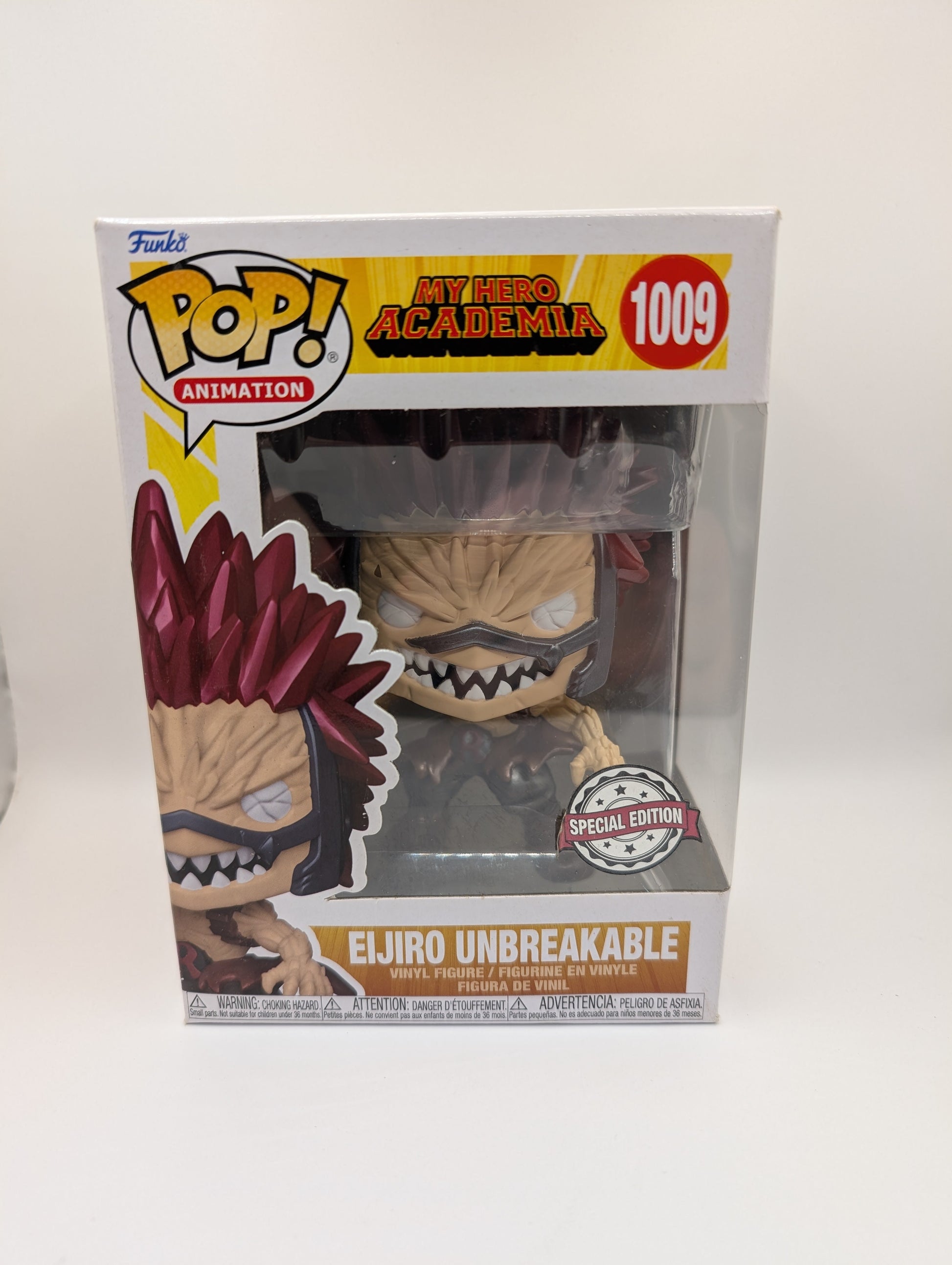 Eijiro Unbreakable #1009 Metallic My Hero Academia Funko Pop Vinyl FRENLY BRICKS - Open 7 Days