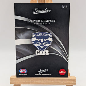 2025 Select AFL Seamless Black Oliver Dempsey /40 Geelong Cats FRENLY BRICKS - Open 7 Days