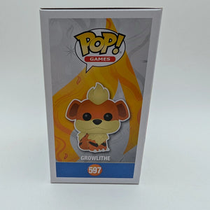 Funko POP Pokemon Growlithe Flocked NYCC 2020 #597 Vinyl Figure FRENLY BRICKS - Open 7 Days